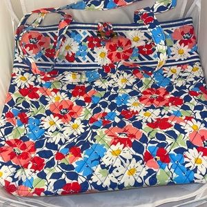 Vera Bradley Tote with Matching Wallet